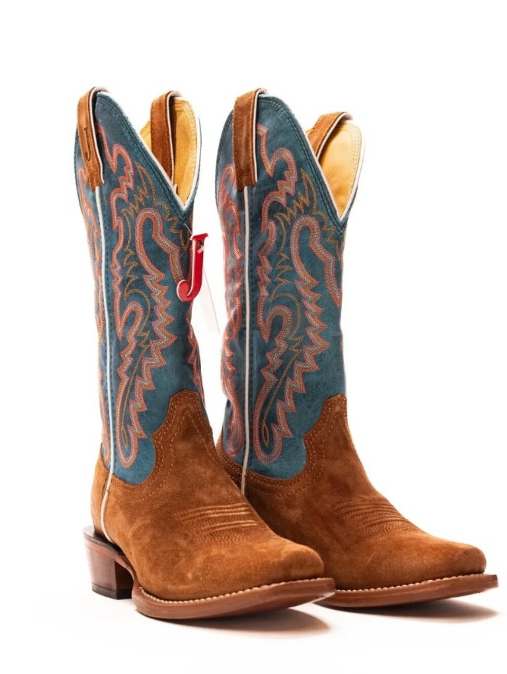 NWT Women's Justin Annie Up Rust Cutter Toe Size 10